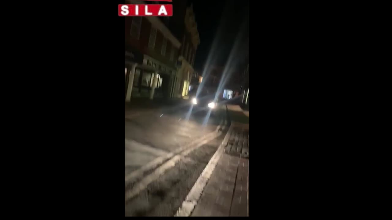 Video shows aftermath of maniac cyclist mowing down women