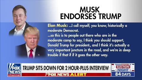 Elon Musk- We're in deep trouble if Trump loses