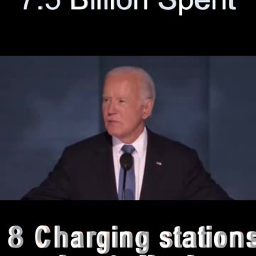 DNC News: Joe Biden Lies About 500,000 Charging Stations in $7.5B Infrastructure Plan