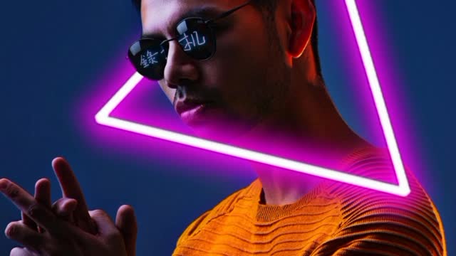 How to make a neon on photo