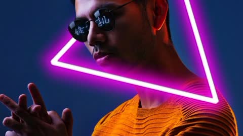 How to make a neon on photo