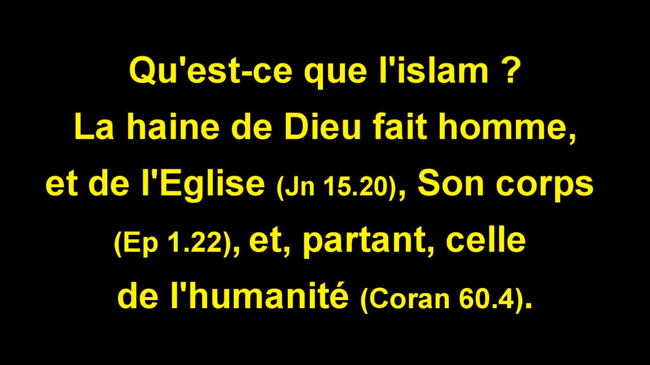 L’ISLAM EN MOINS DE 2 MINUTES