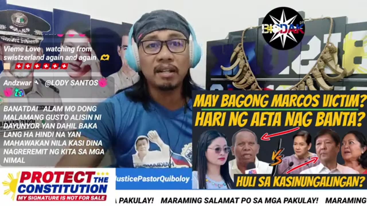 HARI NG MGA AETA SA TARLAC MAY BAN TA KAY VERUS? DAYUNYOR HULI SA BUDOL STATEMENT?