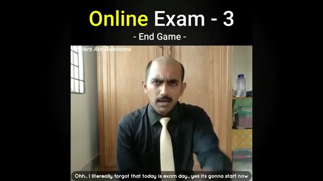 Online exam part-3 2021