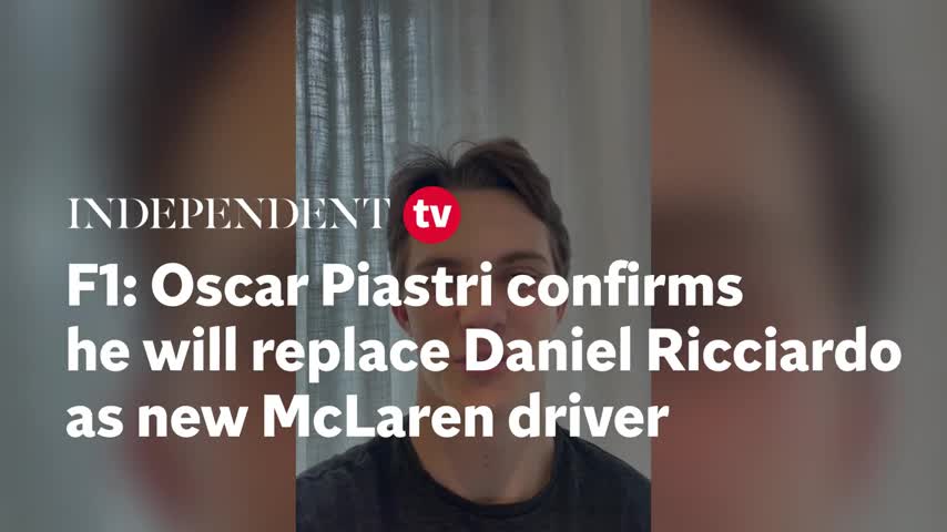 F1 Oscar Piastri confirms he will replace Daniel Ricciardo as new McLaren driver