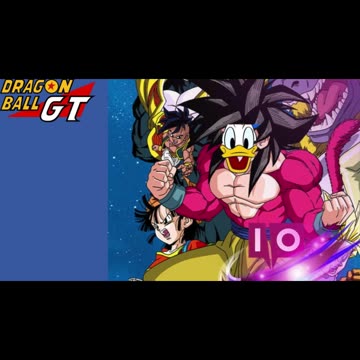 [Donald Duck sings/AI Cover] Dragon Ball GT Opening FIELD OF VIEW - DAN DAN Kokoro Hikarete ku