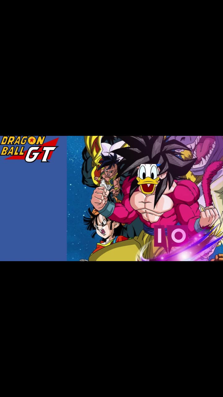 [Donald Duck sings/AI Cover] Dragon Ball GT Opening FIELD OF VIEW DAN DAN Kokoro Hikarete ku