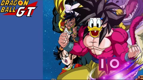 [Donald Duck sings/AI Cover] Dragon Ball GT Opening FIELD OF VIEW - DAN DAN Kokoro Hikarete ku