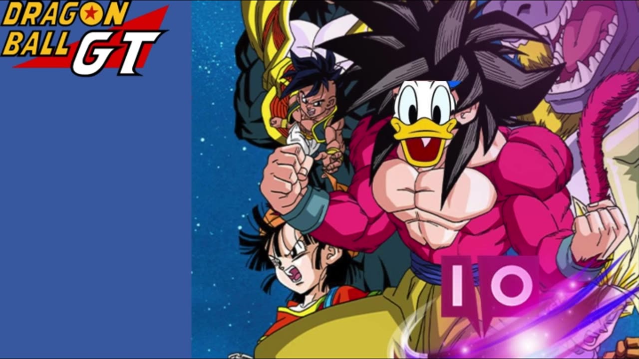[Donald Duck sings/AI Cover] Dragon Ball GT Opening FIELD OF VIEW - DAN DAN Kokoro Hikarete ku
