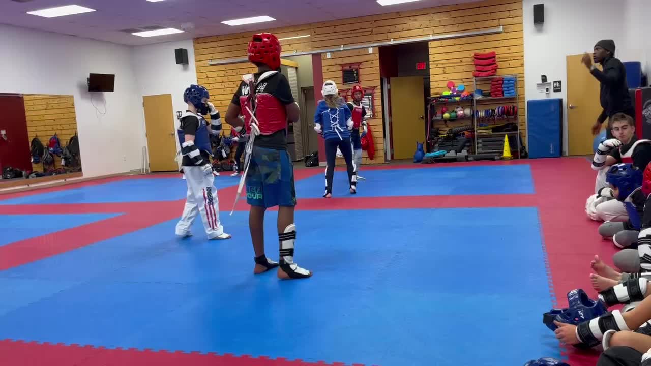 Sparring Training Session 1/9/2021