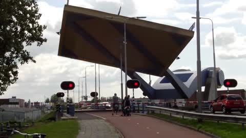 Puente Slauerhoff en Holanda te dejará sin aliento