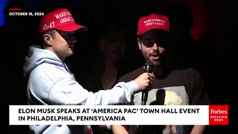 FULL TOWN HALL Elon Musk Takes Questions From Philly Voters As He Stumps For Trump