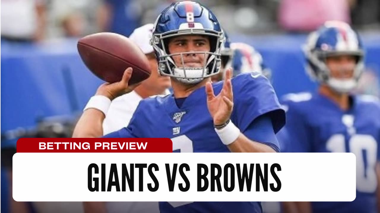 Giants Shock Browns? - Giants vs Browns NFL Week 3 Betting Preview