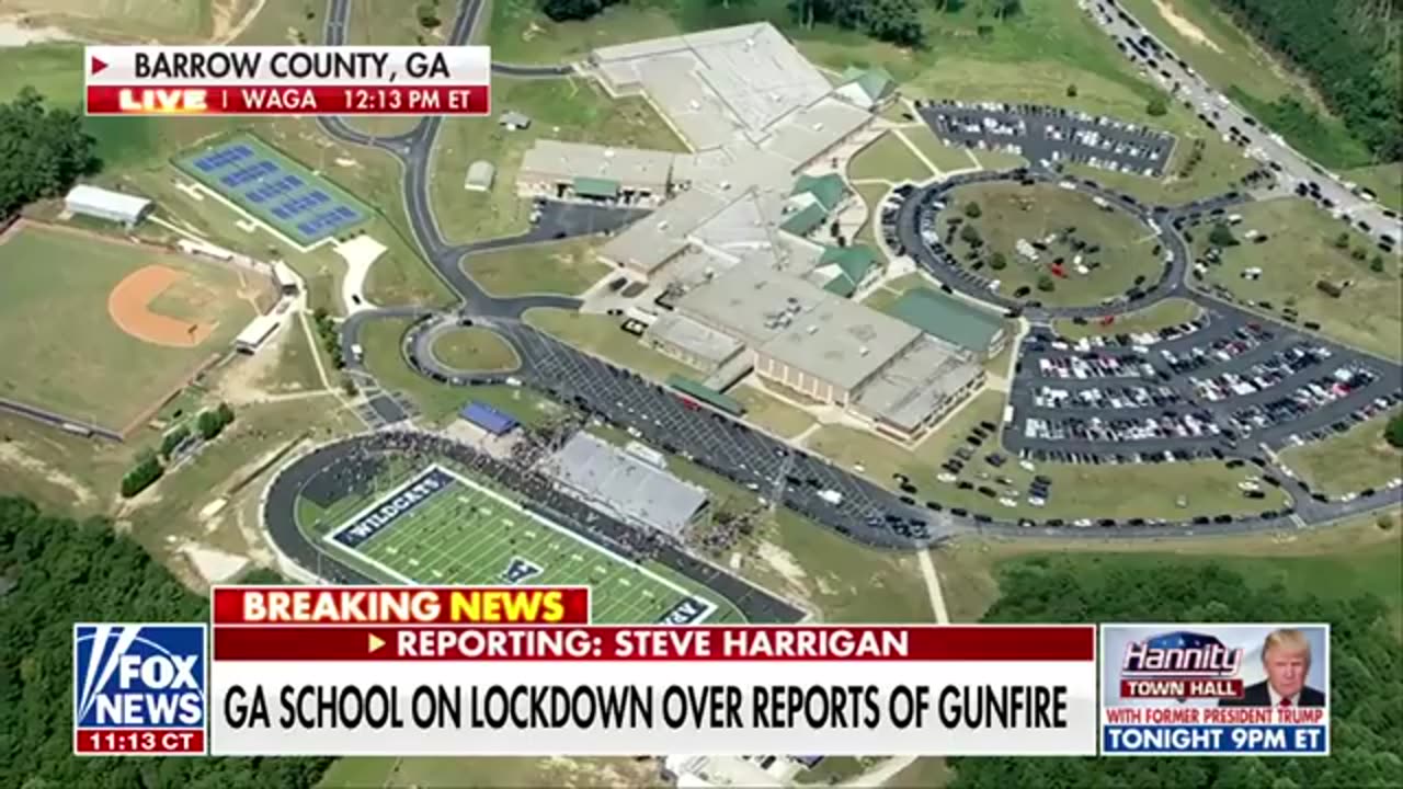 Shooter in custody after reports of gunfire at Georgia school