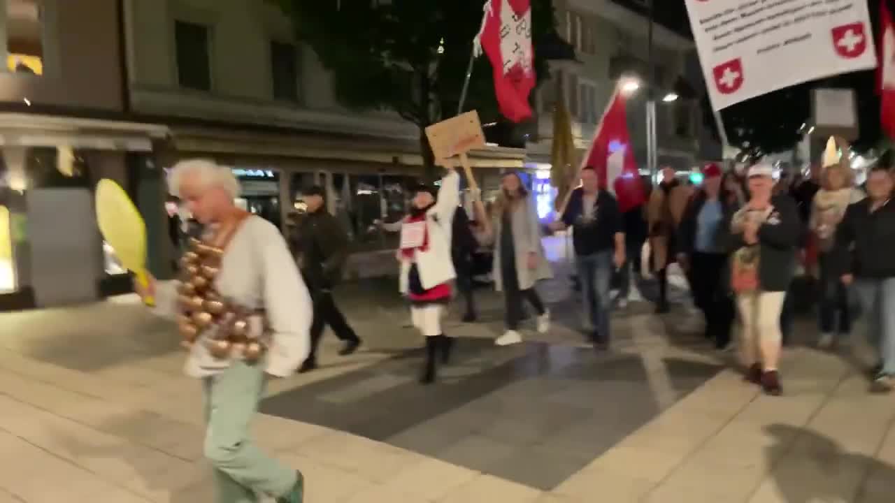 LIVE: Wil / Schweiz Protest - bei Bundesrätin Keller-Sutter - 28.09.2021