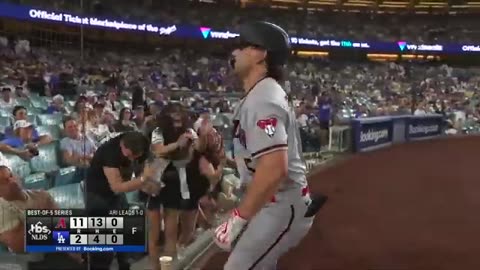 2023 NLDS DBacks vs Dodgers Game 1