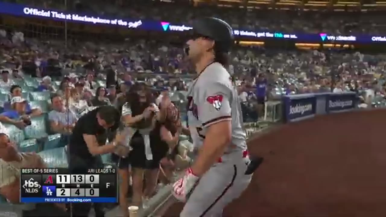 2023 NLDS DBacks vs Dodgers Game 1