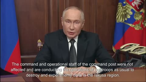 Putin's Full Speech on Recent Attach by Ukraine using LRW