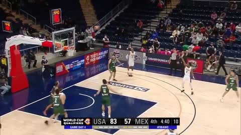 Team USA show their strength! USA - Mexico Basketball Highlights - #FIBAWC 2023 Qualifiers