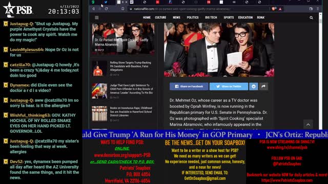 2022-04-13 20:00 EDT - Modern Day America: with LC Mac