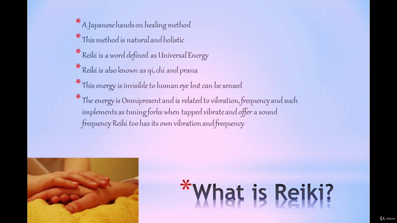 Reiki, a short introductory course, 2