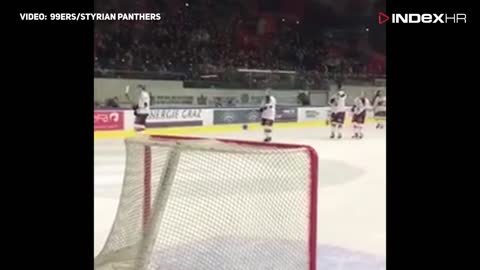 Austrijanci skandirali Medveščakovim igračima pa ih odveli na večeru