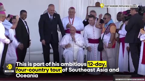 Pope Francis visits Papua New Guinea: 10,000 young people attended Pope's event | WION Originals