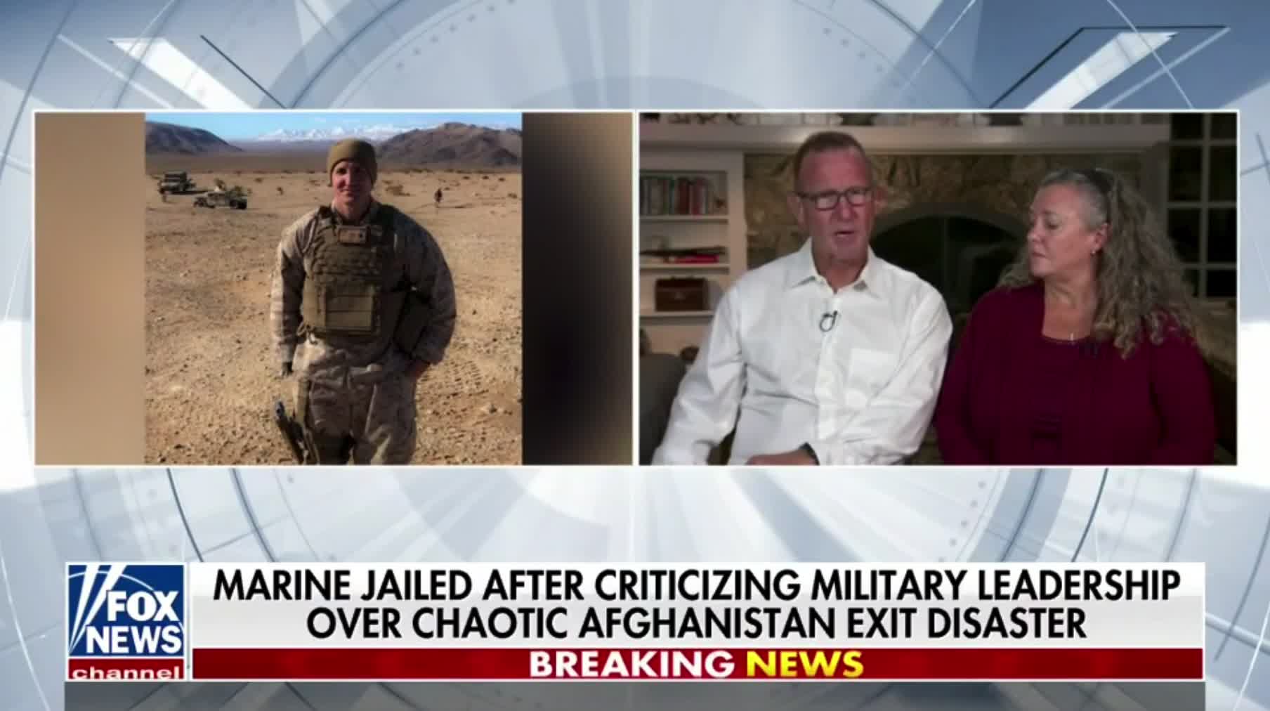 The parents of imprisoned Marine Lt. Col. Stuart Scheller provide an update on their son