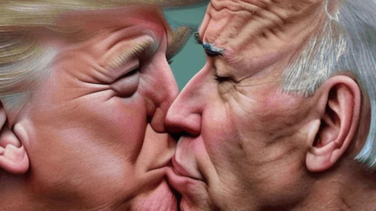 THE UNTOLD STORY OF JOE BIDEN KISSING TRUMP WILL SHOCK YOU