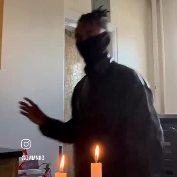 Black man discovers wind