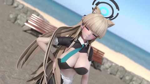 【Blue Archive MMD】Toki - NoNoNo