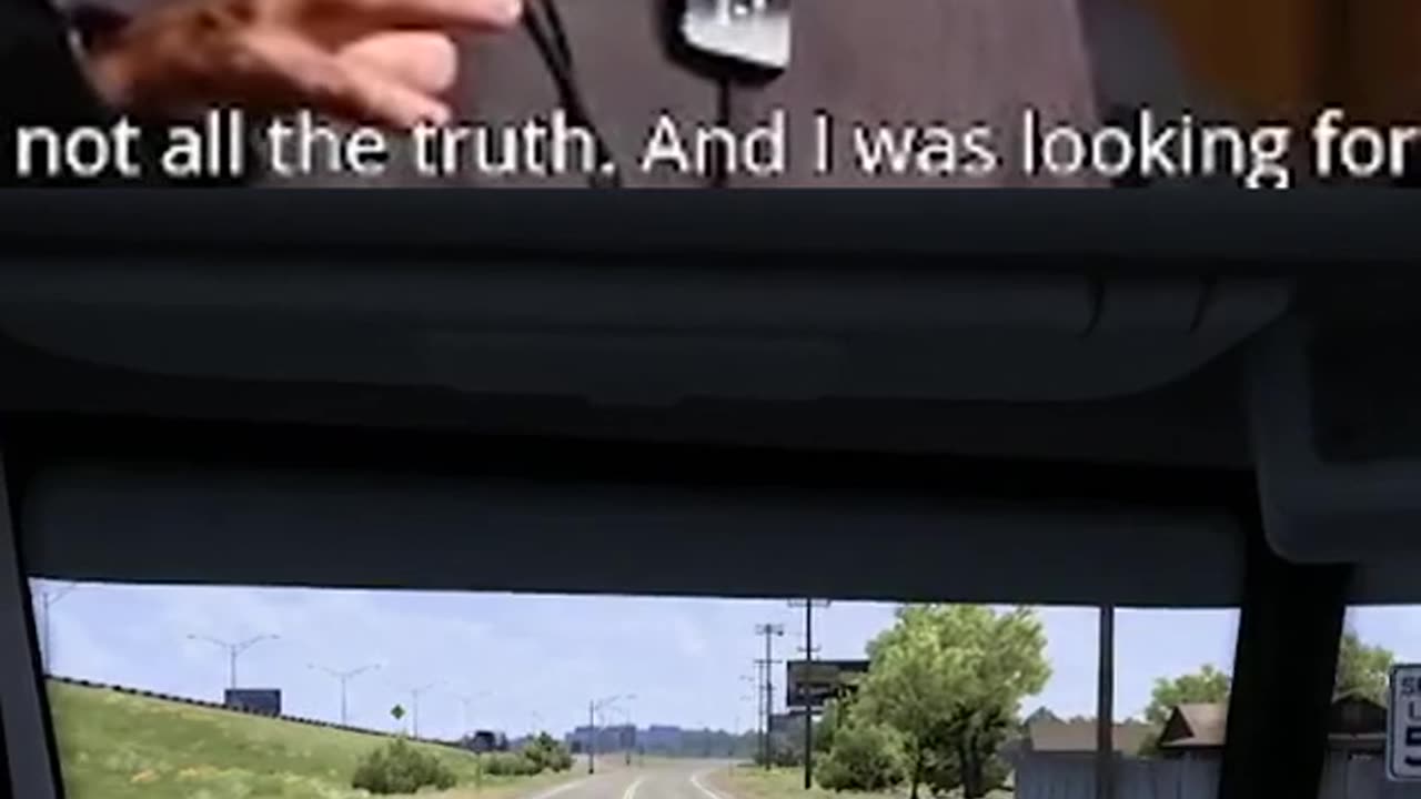 American Trucking Simulator and Fr. Serapham Holland - Finding purpose and repentance in Orthodoxy.
