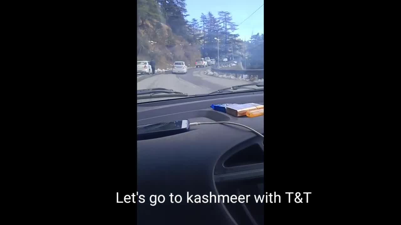 Let's go to Kashmir / Kashmir tourism video कश्मीर यात्रा | Travel in Kashmir by car