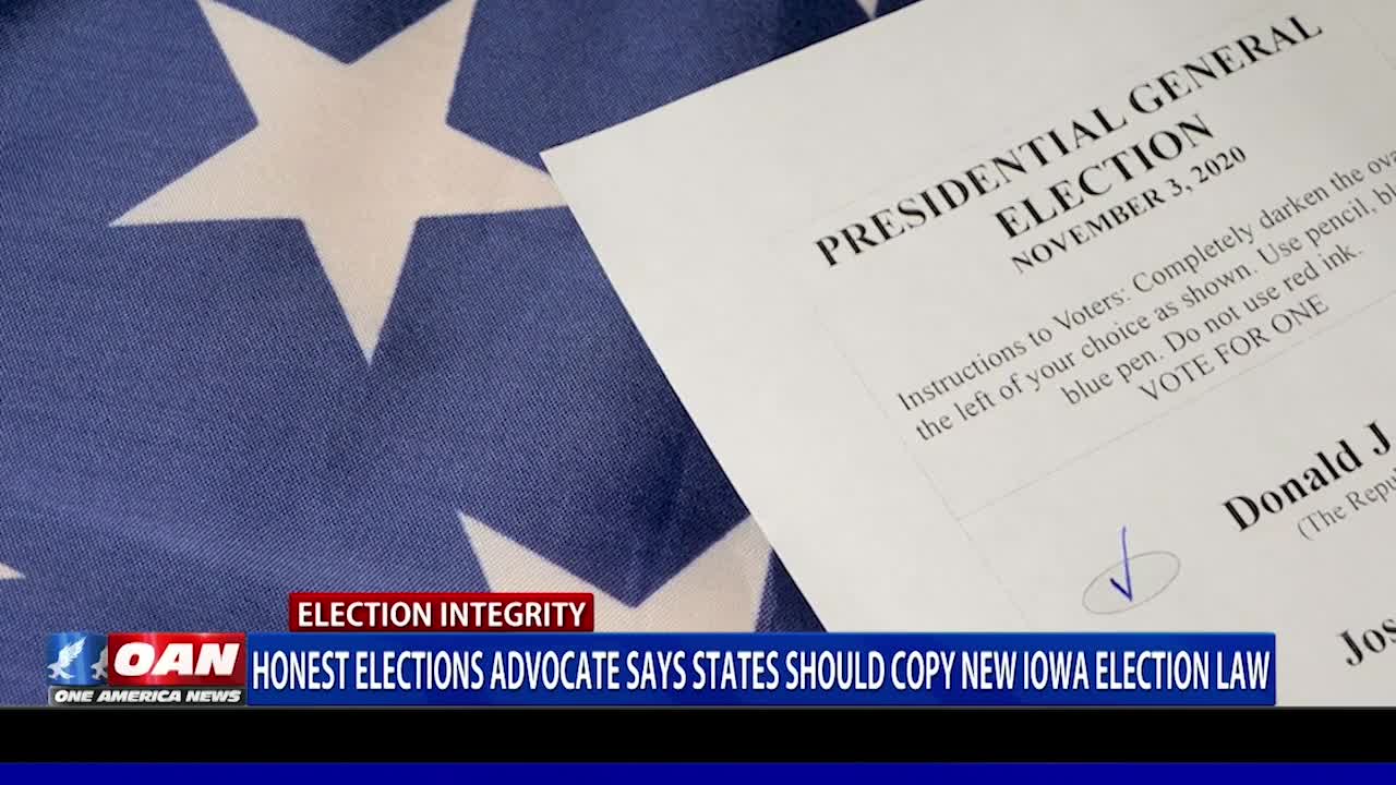 Honest elections advocate says states should copy new Iowa election law