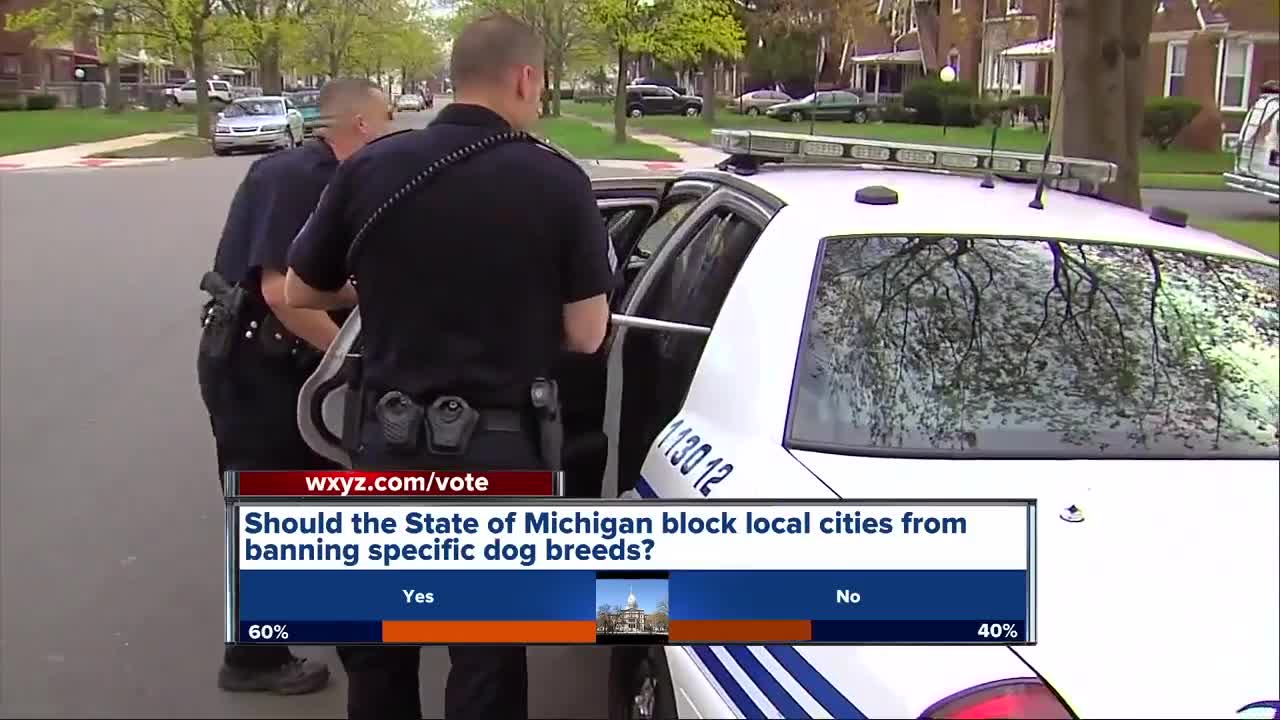 Michigan Senate bill would stop local cities from banning dog breeds