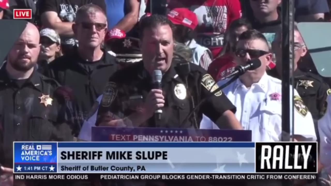 We have 49 sheriffs, endorse Donald J Trump for president