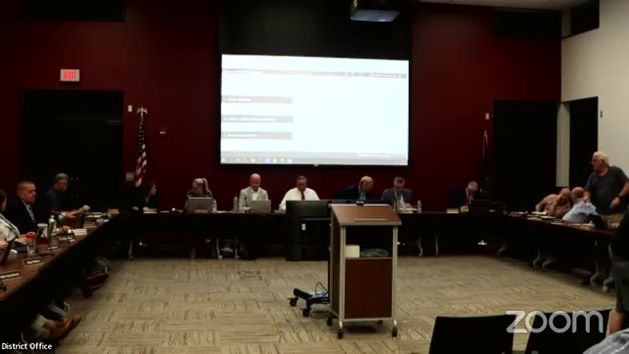 Cumberland Valley School Board Meeting 8/19/24