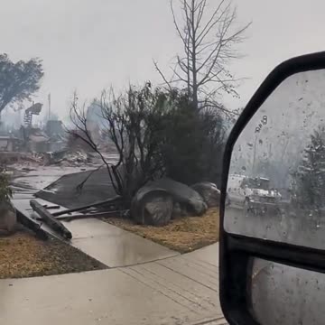 Video shows destruction after fire burns Jasper Alberta