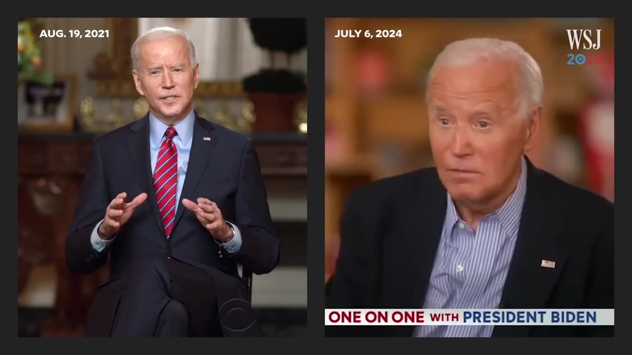 Biden in 2021 vs. 2024: How Signs of Aging Have Upended Presidential Race