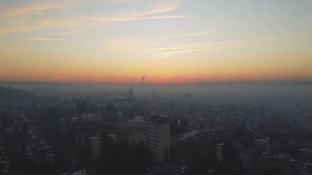 Sunset Romania Dji mavic