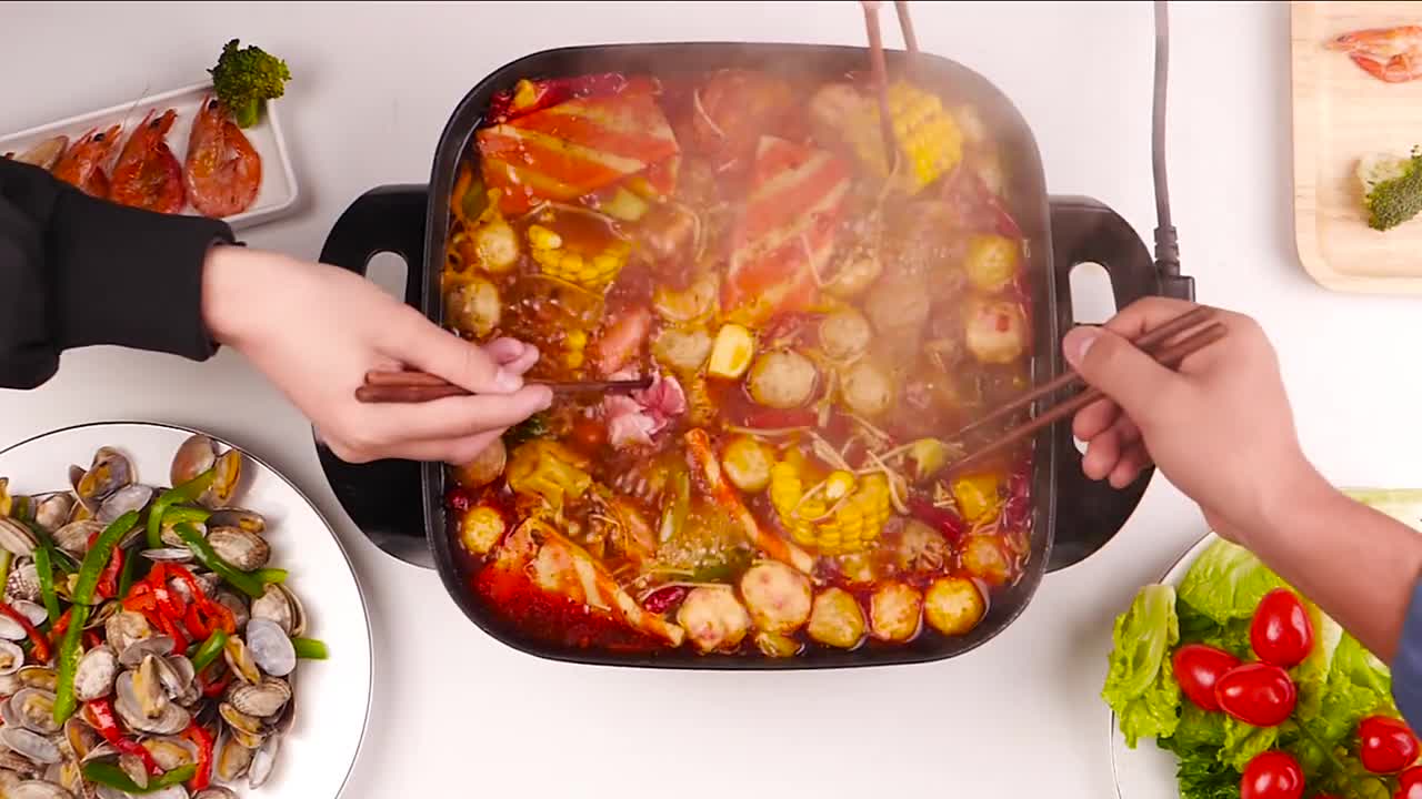 Electric pan multifunctional (676)