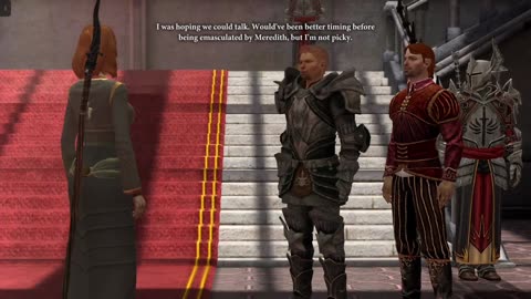 Dragon Age 2 Rowan Hawke meets King Alistair