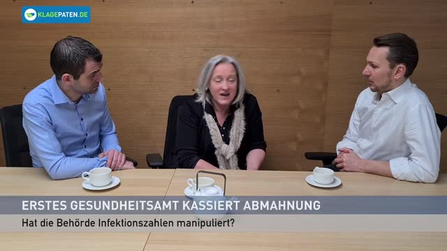 Beate Bahner - Klagepaten - Gesundheitsamt