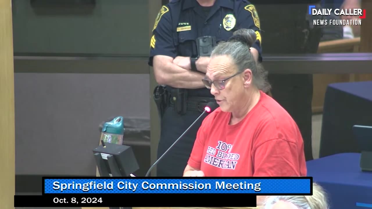 Woman’s Comments Cause CHAOS at Springfield City Commission Meeting...