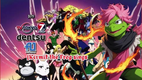 [Kermit sings/AI Cover] Fairy tail (2014) Opening 1/15 BoA - MASAYUME CHASING