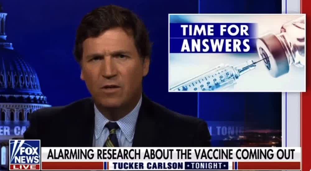 Tucker Carlson about time for answers