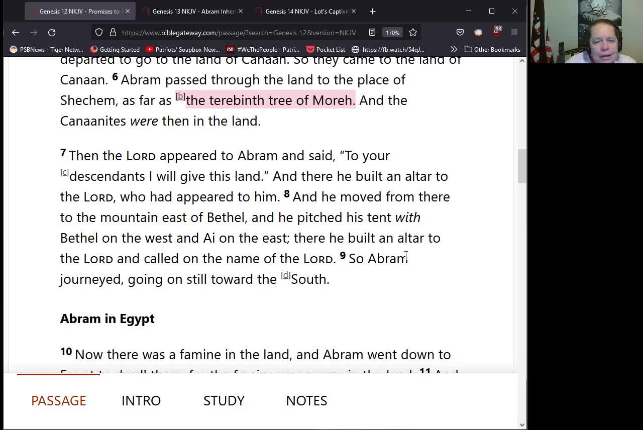 Journey Through The Bible -- Episode 5 Abram Begins His Journey and Elohim's Promise