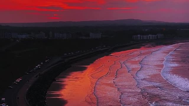 Magnificent sunset.