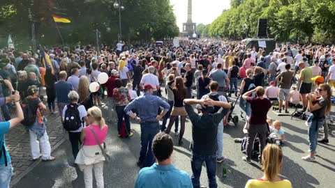 Erinnerung Kundgebung in Berlin am 29.08.20
