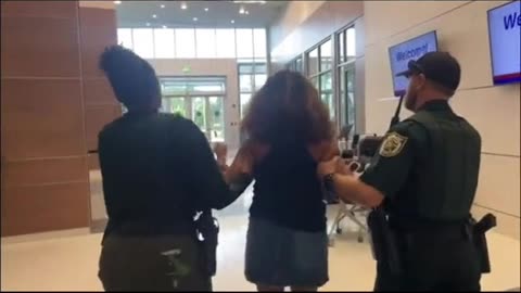 She was kicked out of a Elections office because of asking a question